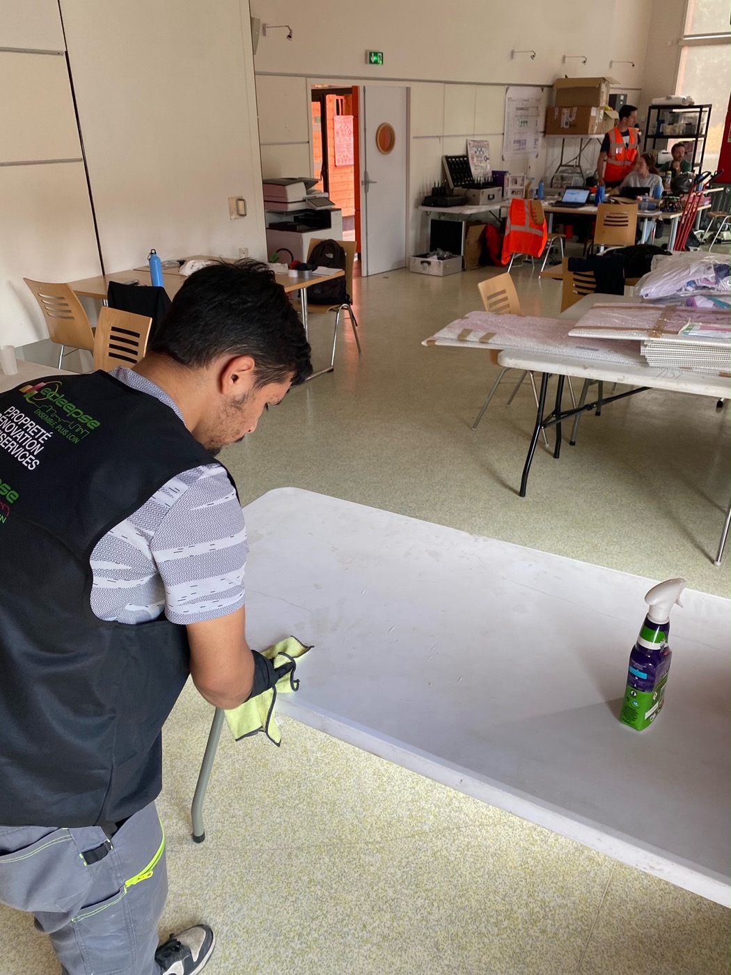 Intervention Ecleepse dans un appartement en cours de remise en état